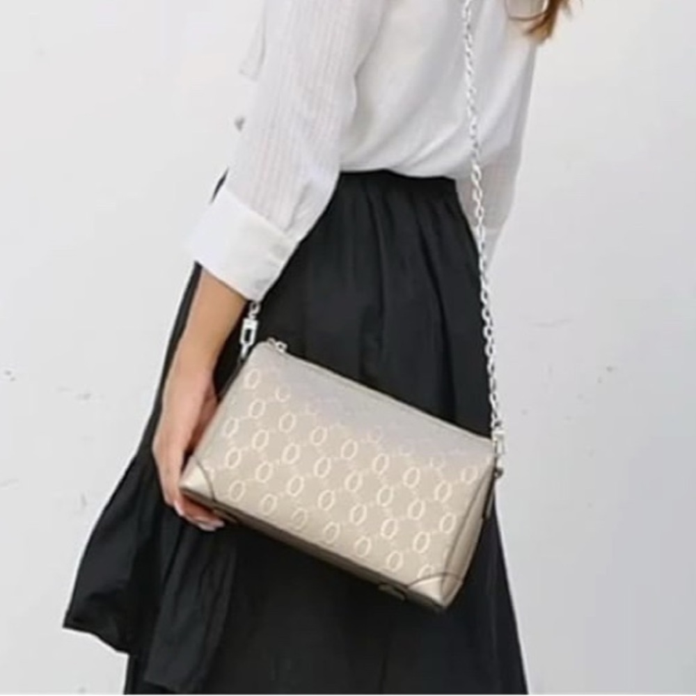 Chic Gold Crossbody Bag NWT